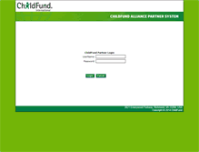 Tablet Screenshot of caps.childfund.org