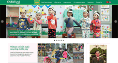 Desktop Screenshot of childfund.org.vn