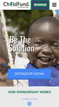 Mobile Screenshot of childfund.org