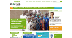 Desktop Screenshot of childfund.de